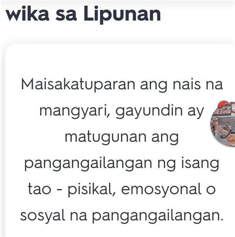 Gamit Ng Wika Sa Lipunan Brainly