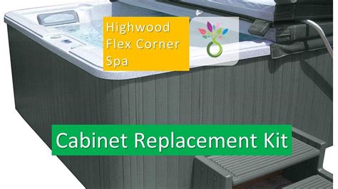 Highwood Flex Corner Spa Cabinet Replacement Kit