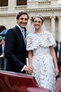 19/10/19, Invalides, Paris. Le prince Napoléon et la princesse née ...