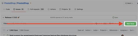 How To Use Github To Report An Issue Prestashop Project Open Source