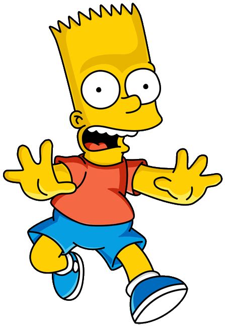 Personajes De Los Simpsons Bart Simpson Imagenes De Bart Simpson