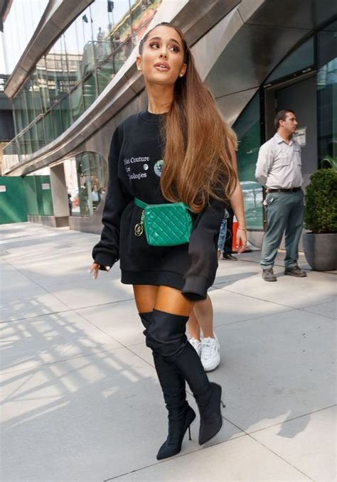 Ariana Grandes Style Helped Searches For Oversized Hoodies Increase 130