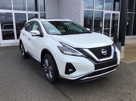 Pearl White Nissan Murano With 38 Miles Available Now New Nissan