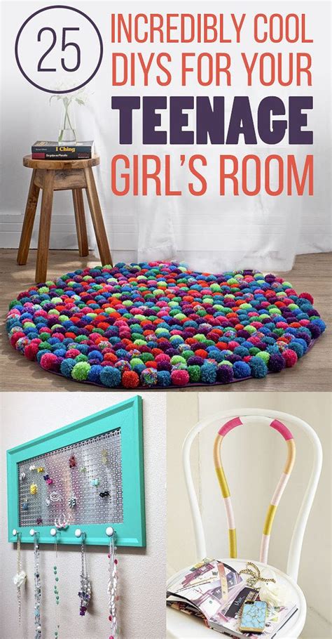 25 Incredibly Cool Diys For Your Teenage Girls Room Diy Crafts For