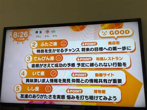 Manage your video collection and share your thoughts. 今日のめざましテレビの占い（天秤座） 2020年1月25日 | 一期一会