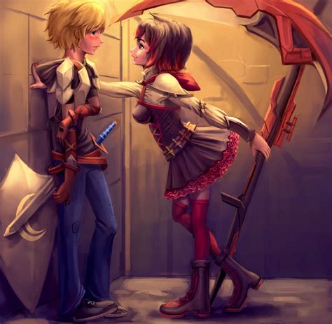 Jaune X Ruby By Kiomaru1 On Deviantart