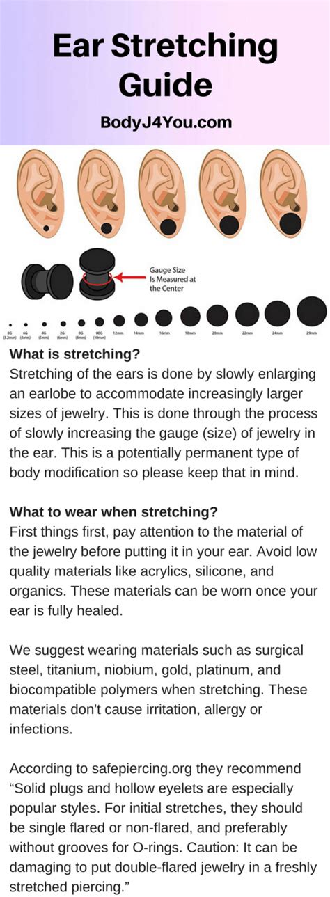 All You Need To Know About Ear Stretching These Ear Stretching Tips