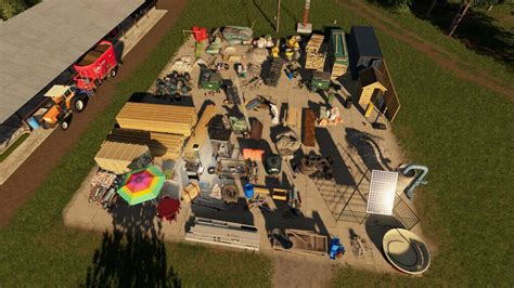 Objects Pack V1000 Mod For Farming Simulator 2019 Fs19 Images And