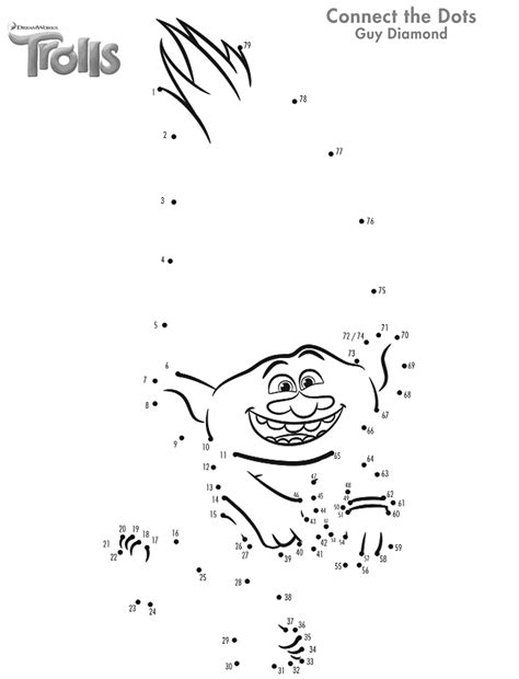 This pattern is available for £1.50 gbp buy it now or visit pattern website. DreamWorks Trolls Coloring Pages - GetColoringPages.com