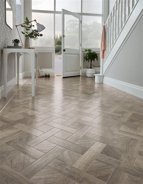 Walnut hardwood floors are gorgeous wood floor ideas for both their unique grain and stunning wood floor ideas don't have to be for just indoors. Karndean Design Flooring - Hallway Ideas - Contemporary - Hall - Manchester - by Pauls Floors