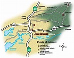 Jackson California Map