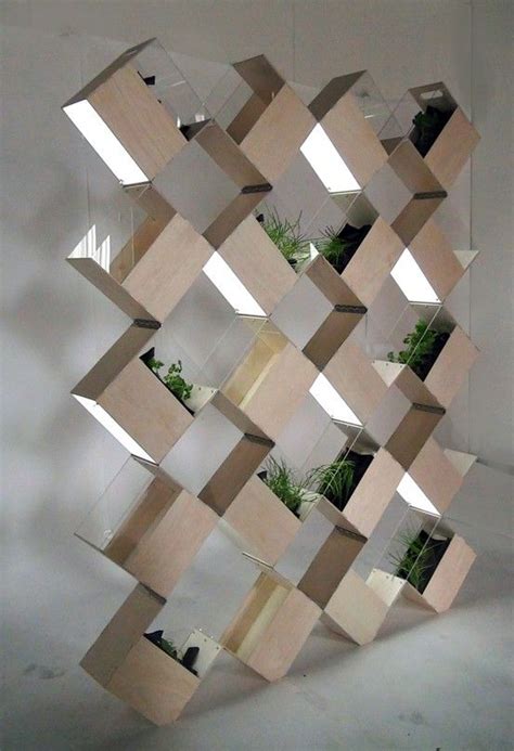 Love The Look Of These Herb Planters Divider Design Room Partition