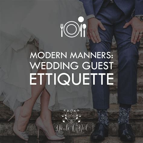 Then tell family members they are registered at. Modern Manners: Wedding Guest Ettiquette | Wedding ...