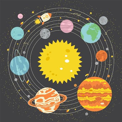 Premium Vector Illustration Of Solar System