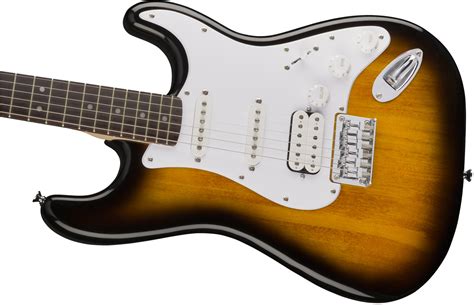 Fender Squier Bullet Stratocaster Hss Hard Tail Brown Sunburst W Gig