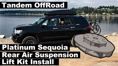 Platinum Sequoia Rear Air Suspension Lift Kit Install Tandem Offroad