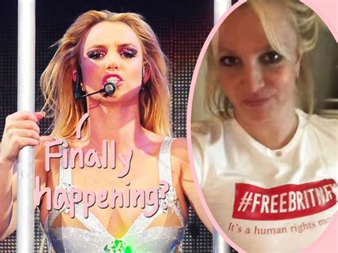Britney Spears Rocks Freebritney Shirt And Shares Pointers For Life