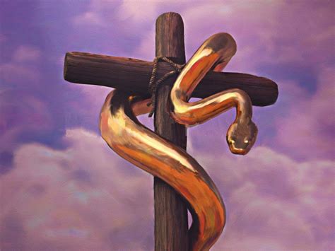 United In The Word Significance Of The Uplifted ‘bronze Serpent In
