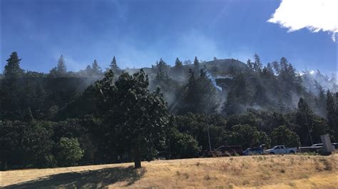 Evacuation Levels Downgraded For Fire Near Memaloose State Park