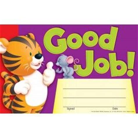 30 Good Job School Awards - Recognition Certificate Pad | School awards, Kids awards ...
