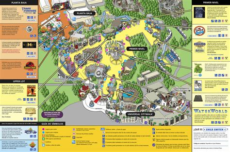 Mapa Universal Studios Orlando