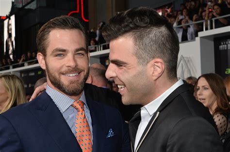 Chris Pine And Zachary Quinto Chris Pine And Zachary Quinto Photo 34668663 Fanpop