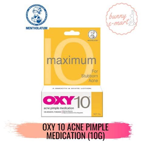 Oxy 10 Acne Pimple Medication 10g 25g Shopee Malaysia