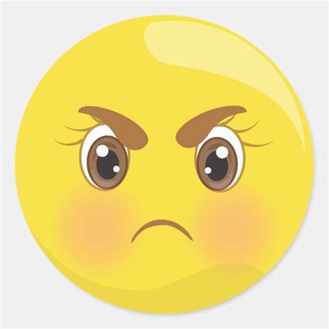 Mad And Angry Emoji Face Stickers Angry Emoji Emoji Faces Images And