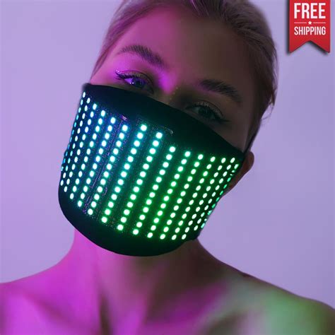 Smart Led Face Mask Vertical Strips By Etereshop Light Solutions