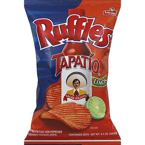 Ruffles® Tapatio® Limon Flavored Potato Chips 85 Oz Bag Potato