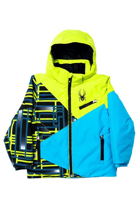 2016 Spyder Boys Ambush Mini Insulated Ski Jacket Insulated Ski