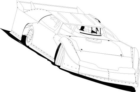 Dirt late model coloring cars models race car grade passages school holiday pages gr math measurement games worksheet creator teachers racing posted in coloring, september 23, 2020 by delucia rosa race car coloring pages printable sports racing. Dirt Late Model Vector 1