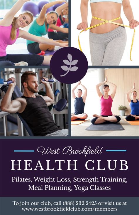 Fitness Health Club Poster Template Mycreativeshop