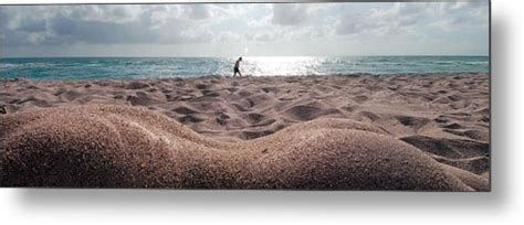 Nude Beach In Plain Sight Fine Art Signed Chris Maher To Ratio Metal Print By Chris