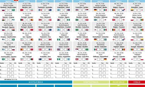Hier findest du den kompletten spielplan der em 2021 sowie die ergebnisse aller spiele. Em Spielplan Pdf / WM 2018: Spielplan als PDF | Südwest Presse Online