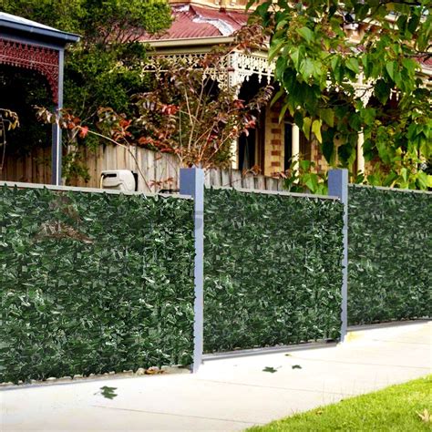 585 Tall Artificialfaux Ivy Leaf Privacy Fence Screen Décor Panels