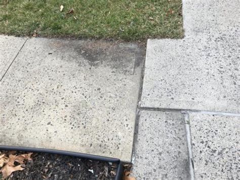 A step by step guide to keeping your concrete, tiled or a brick parkway spick be sure you read the manual of your concrete pressure washer to know how you should do it. What can I do about this square of my walkway that has settled in 1 corner - DoItYourself.com ...