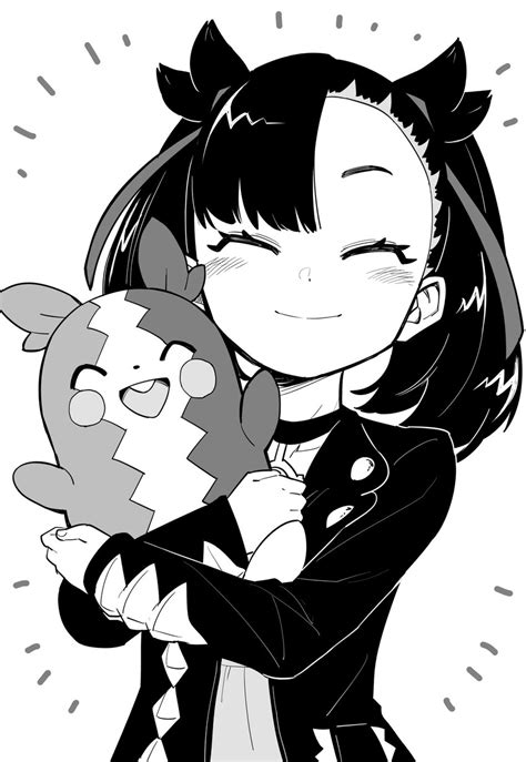 Marnie Morpeko And Morpeko Pokemon And 2 More Drawn By Oninamako