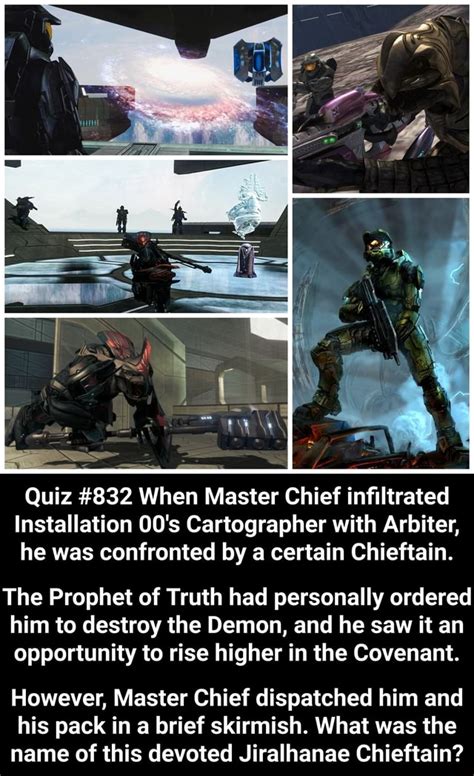 Vs Quiz 832 When Master Chief Infiltrated Installation 00s