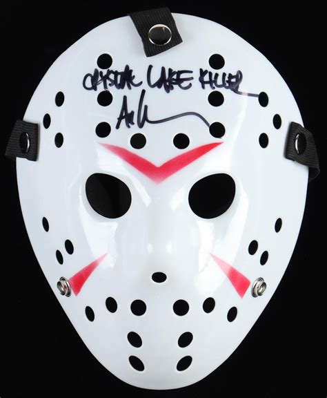 Ari Lehman Signed Friday The 13th Jason Voorhees Mask Inscribed