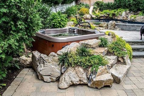 Hot Tub Landscaping On A Budget Ideas The Yard Zone