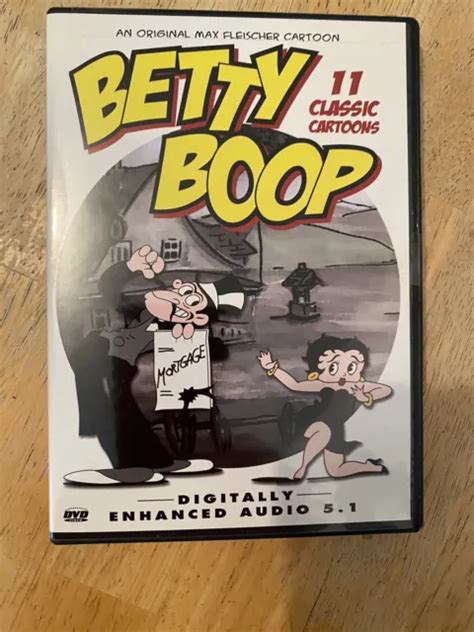 Classic Betty Boop Cartoons Vol 2 Dvd By Mae Questel Very Good 0