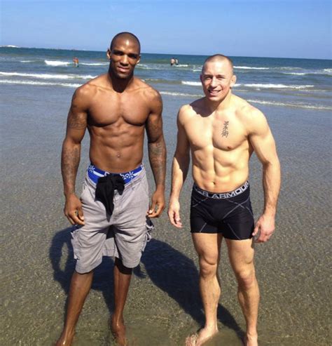 Georges St Pierre On Twitter In Brazil Relaxing With Tristargym