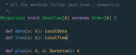 Cross Platform Polymorphic Datetime Values In Scala With Type Classes