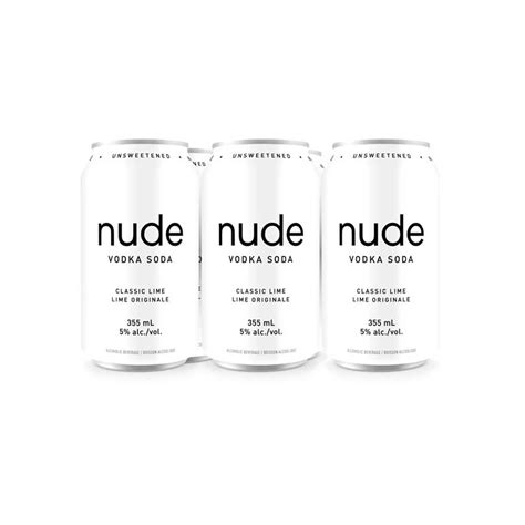 Shop Online NUDE VODKA SODA CLASSIC LIME From Calgary Crown Cellars
