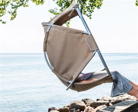 Outdoor Cocoon Hang Chair In Sunbrella Plus