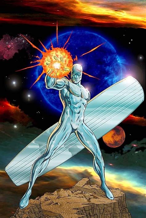 Silver Surfer Norrin Radd Art By Jorge Pereira Lucas Silver