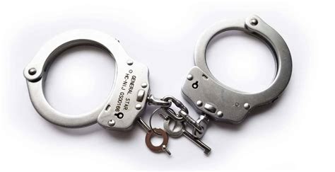 Steel Handcuffs Police Style Restraint Handcuffs 2 Keys Canadian