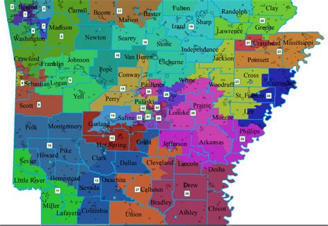 State Redistricting Information For Arkansas