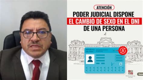 Cusco Juzgado Dispone Que La Reniec Y Municipalidad Cambie De Sexo En